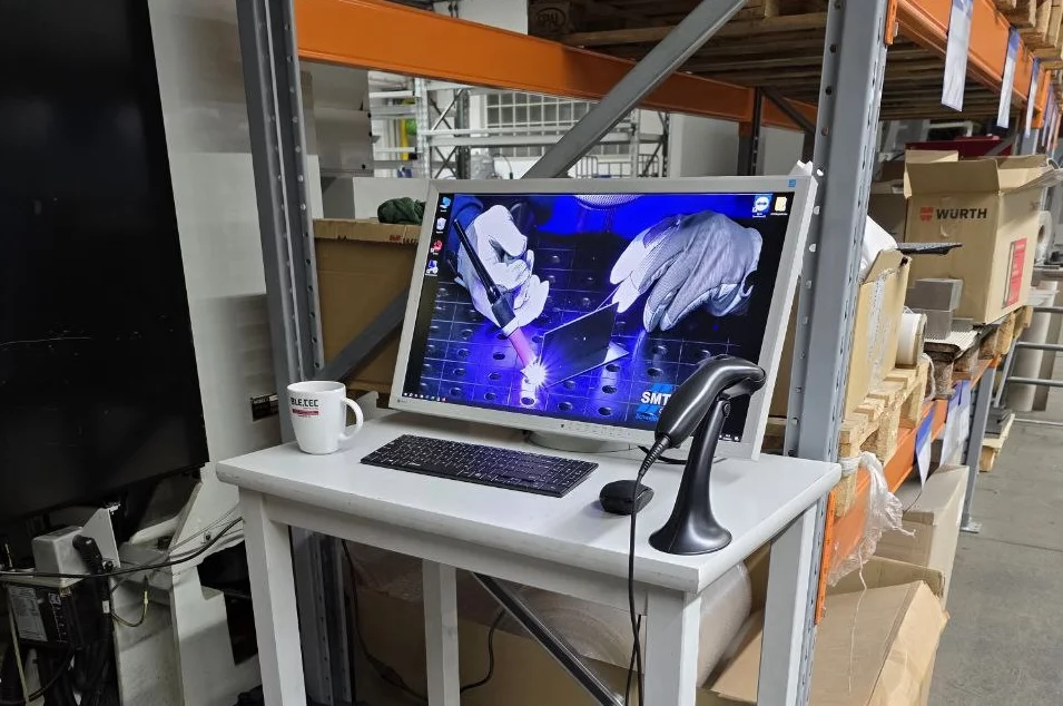 Digitaler Arbeitsplatz in der Produktion